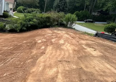Quality yard grading